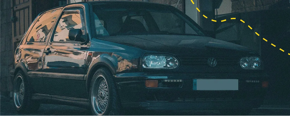 A Mark III Volkswagen Golf