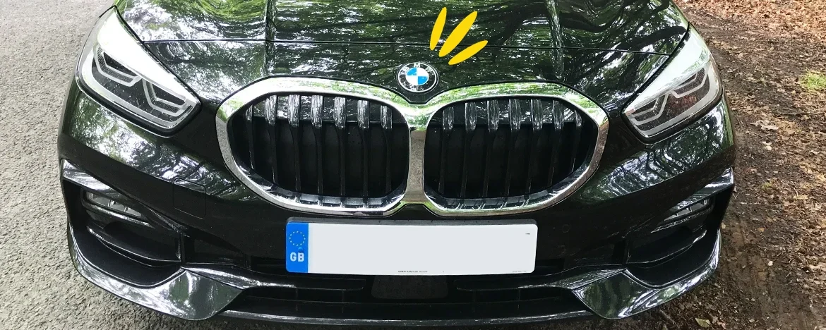 BMW 1 Series front badge