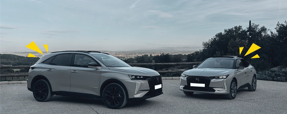 DS 4 and DS 7 Esprit de Voyage