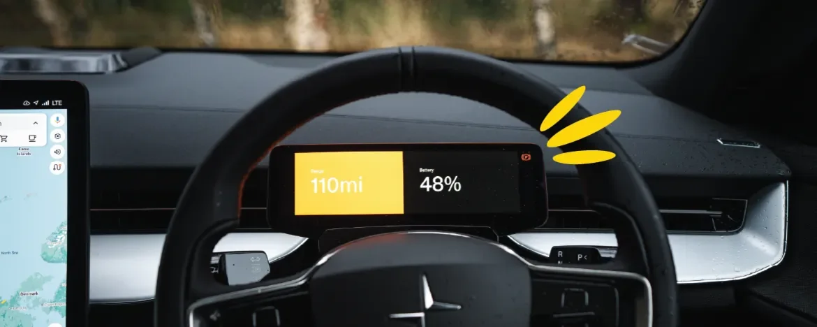 Charge and range of Polestar 3