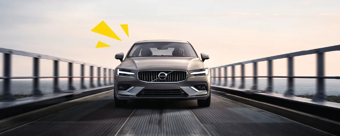 Volvo S60 front view