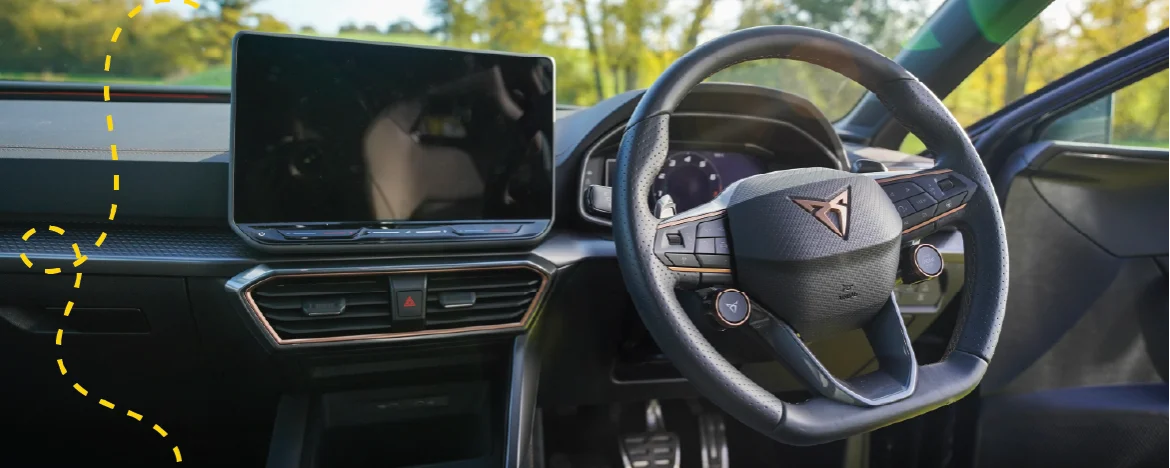 CUPRA Leon interior