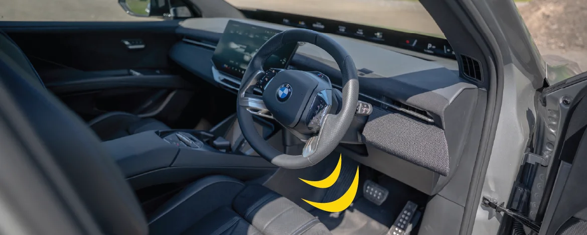 BMW iX3 interior drivers seat