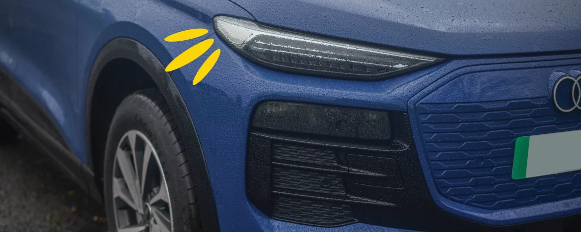 Audi Q6 e-tron headlights