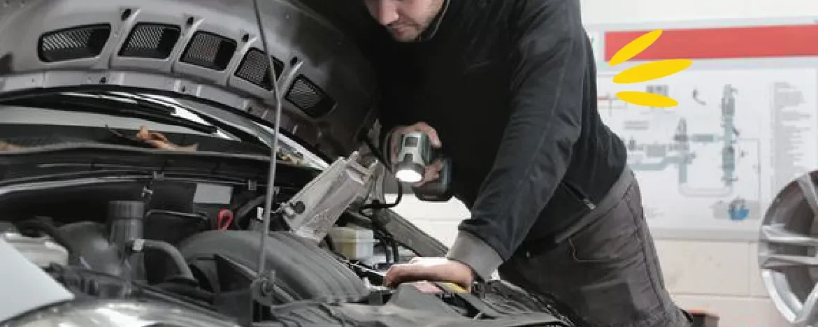 Man doing maintenance