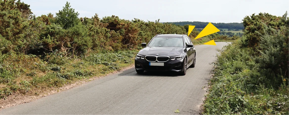 BMW 3 Series Touring driving