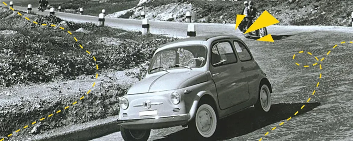 An original Fiat 500