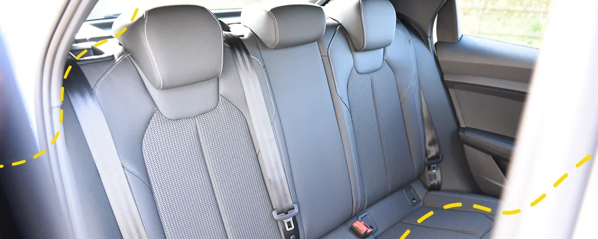 Audi A1 back seats