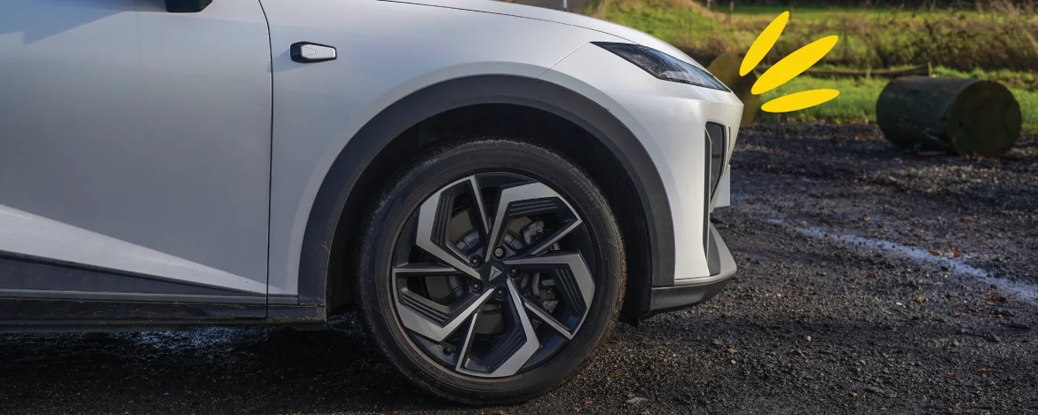 Changan Deepal S07 side profile front wheel