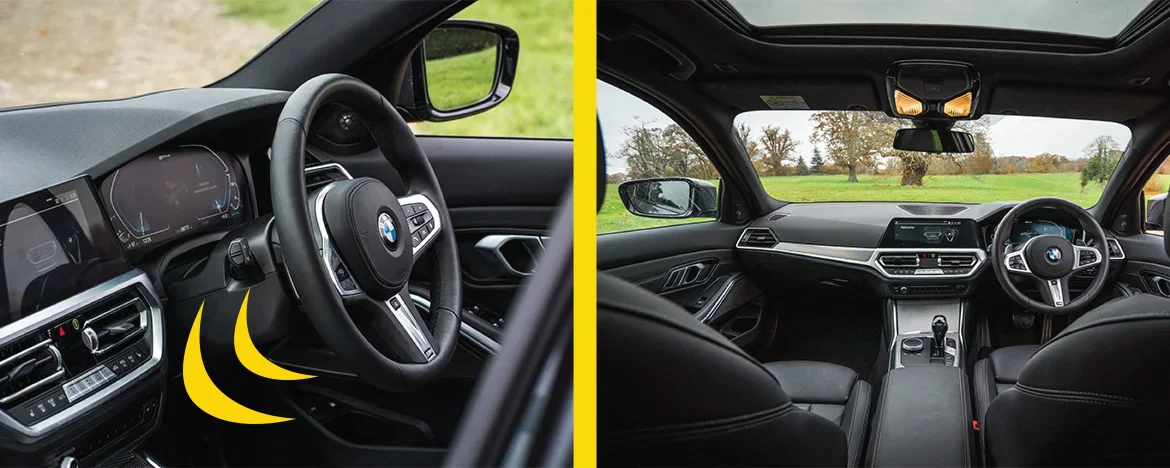 BMW 3 Series interior front