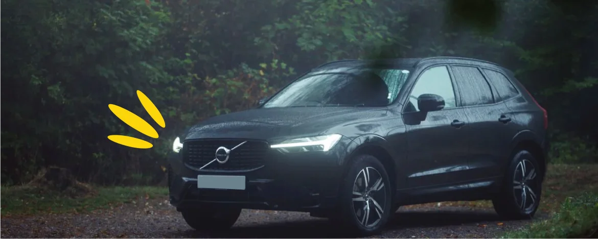 Volvo XC60 parked up