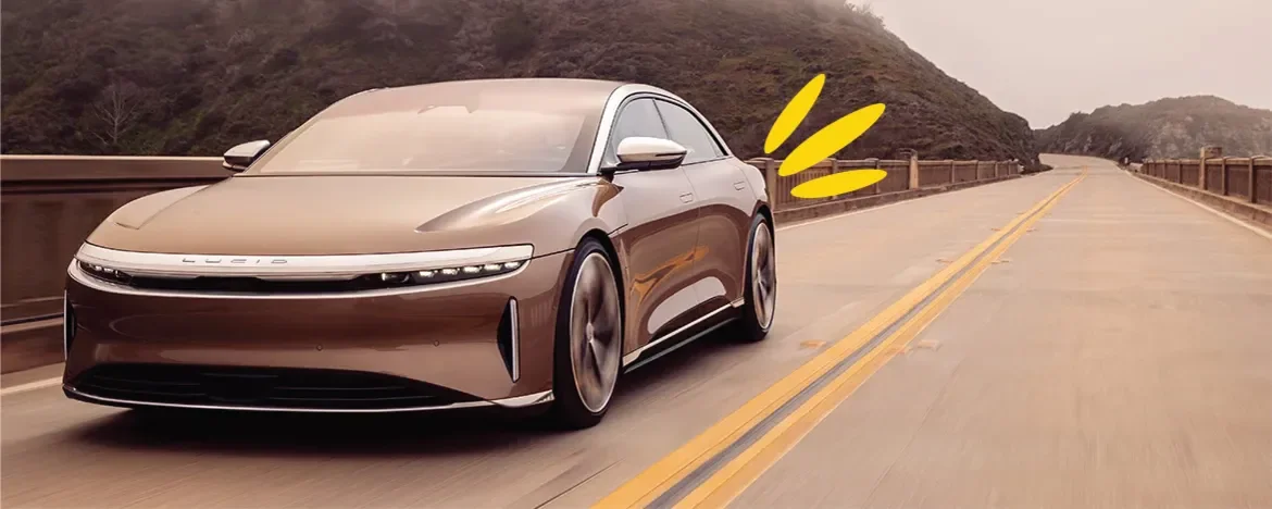 Lucid Air front view