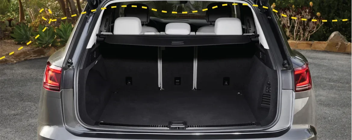Volkswagen Touareg boot space