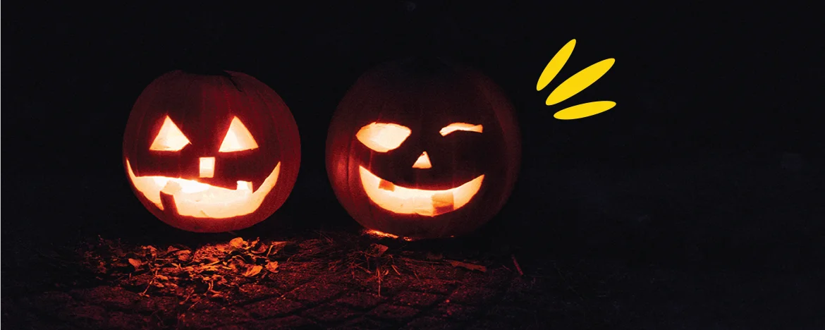 Carved pumpkins