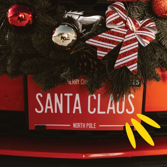 Santa Claus' car