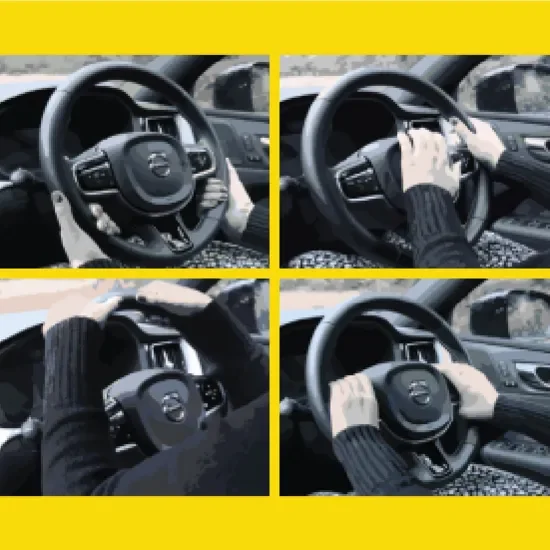 steering wheel positions