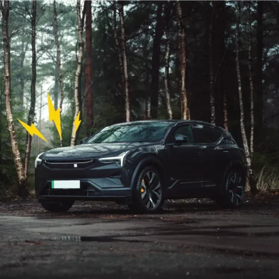 Polestar 3 in woods