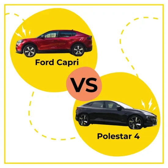 Ford Capri vs Polestar 4