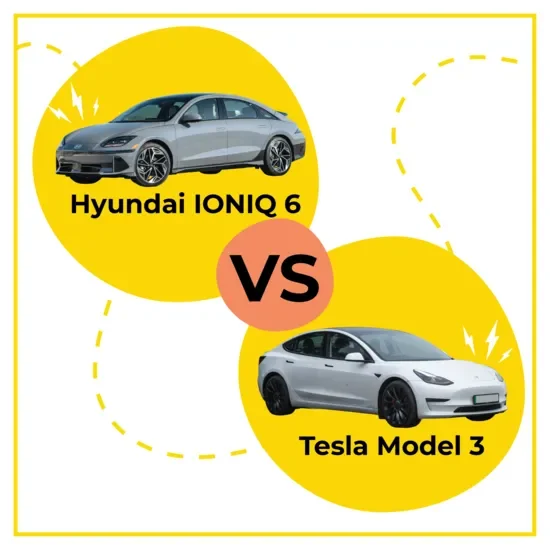 Hyundai IONIQ 6 vs tesla model 3