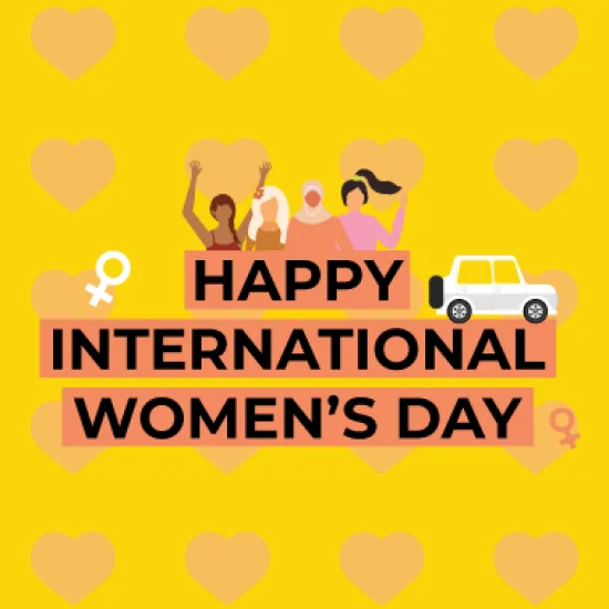 International Women's Day graphic