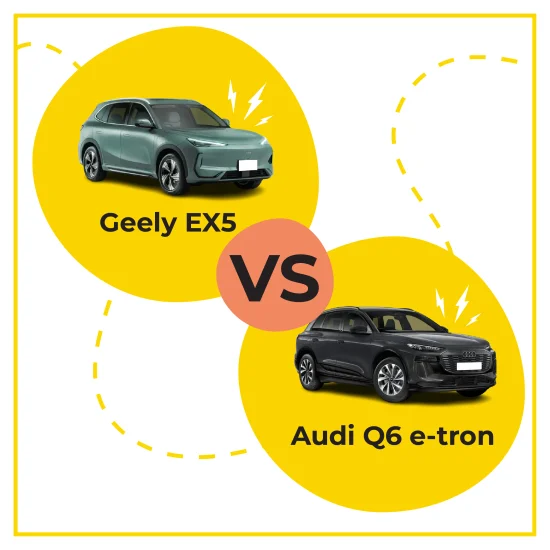 Geely EX5 vs Audi Q6 e-tron