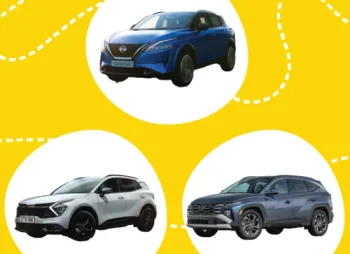 Nissan Qashqai, Hyundai Tucson and Kia Sportage