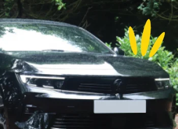 Vauxhall Astra Ultimate in woodland forest